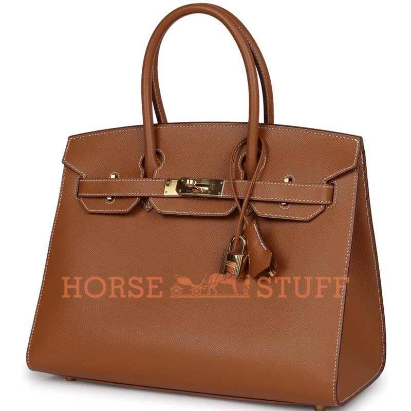 Hermès Birkin Sellier 30 Gold Epsom GHW