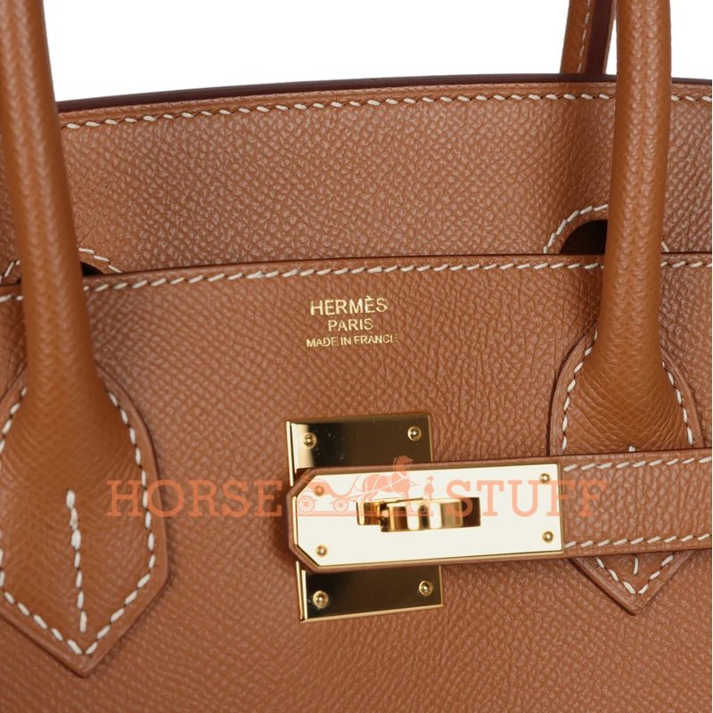 Hermès Birkin Sellier 30 Gold Epsom GHW