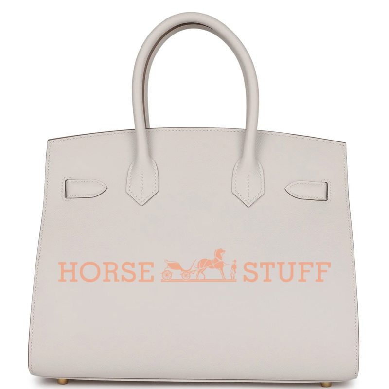 Hermès Birkin Sellier 30 Gris Pale Epsom GHW