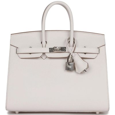 Hermès Birkin Sellier 30 Gris Pale Epsom PHW