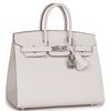 Hermès Birkin Sellier 30 Gris Pale Epsom PHW