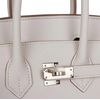 Hermès Birkin Sellier 30 Gris Pale Epsom PHW