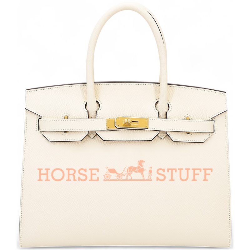 Hermès Birkin Sellier 30 Nata Epsom GHW