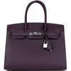 Hermès Birkin Sellier 30 Cassis Madame PHW