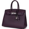 Hermès Birkin Sellier 30 Cassis Madame PHW