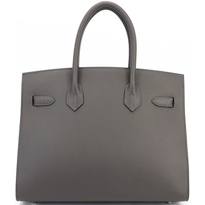 Hermès Birkin Sellier 30 Graphite Madame PHW