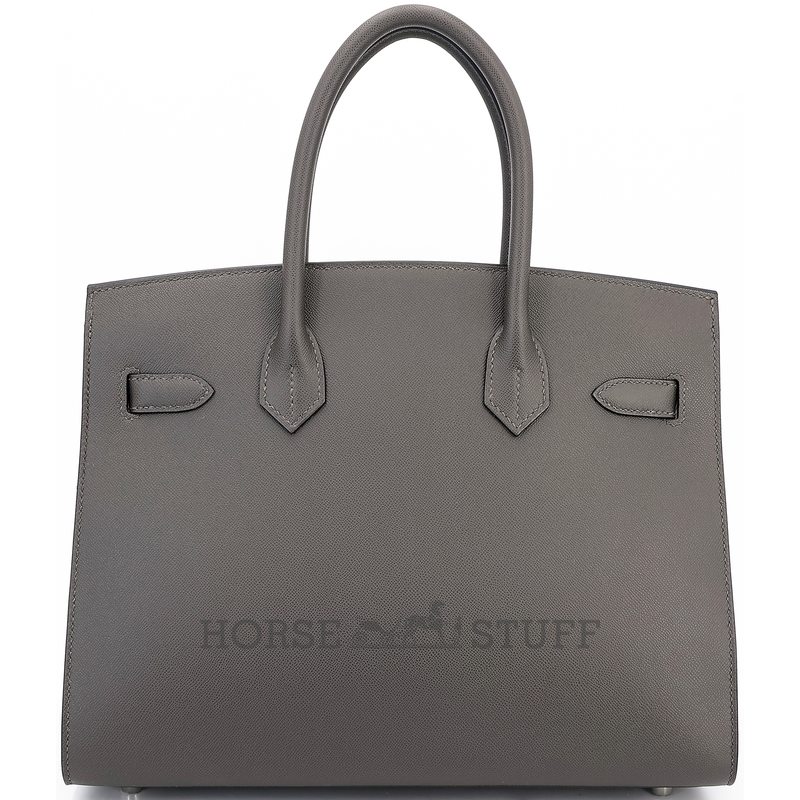 Hermès Birkin Sellier 30 Graphite Madame PHW