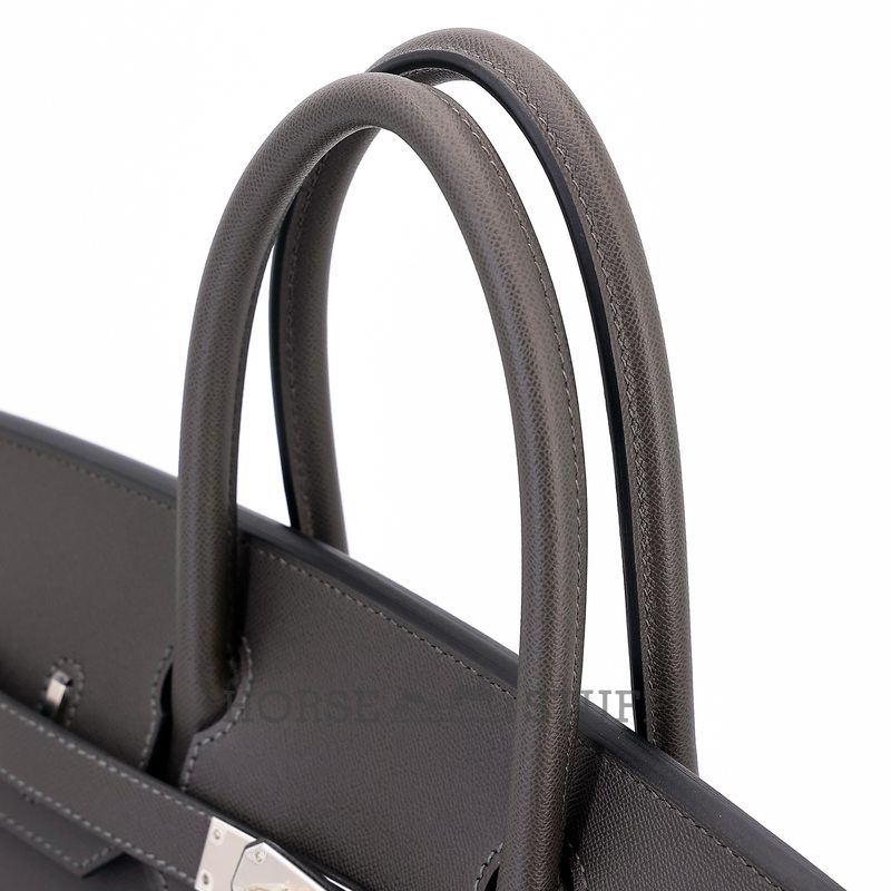 Hermès Birkin Sellier 30 Graphite Madame PHW