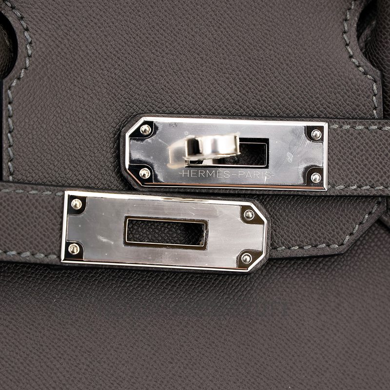 Hermès Birkin Sellier 30 Graphite Madame PHW