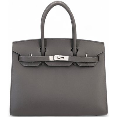 Hermès Birkin Sellier 30 Graphite Madame PHW