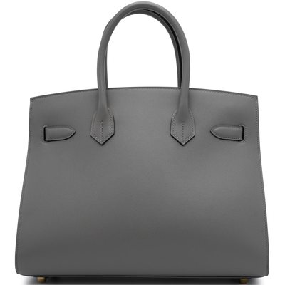 Hermès Birkin Sellier 30 Gris Meyer Madame GHW