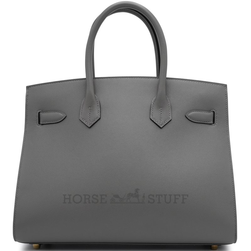 Hermès Birkin Sellier 30 Gris Meyer Madame GHW