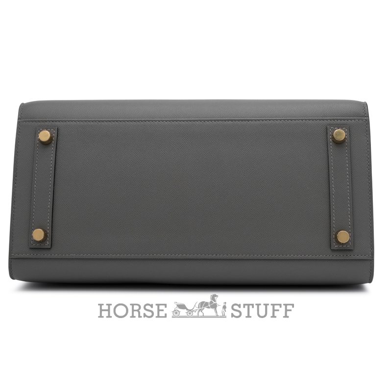 Hermès Birkin Sellier 30 Gris Meyer Madame GHW