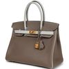 Hermès Birkin 30 Special Order HSS Etoupe / Gris Perle Chèvre BGHW