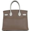 Hermès Birkin 30 Special Order HSS Etoupe / Gris Perle Chèvre BGHW