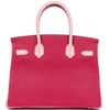 Hermès Birkin 30 Special Order HSS Rose Mexico / Rose Sakura Chèvre RGHW