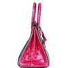 Hermès Birkin 30 Special Order HSS Vert Emerald / Rose Scheherazade Shiny Crocodile Niloticus BGHW