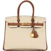 Hermès Birkin 30 Special Order HSS Craie / Gold Togo BGHW