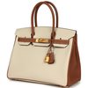 Hermès Birkin 30 Special Order HSS Craie / Gold Togo BGHW
