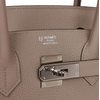 Hermès Birkin 30 Special Order HSS Gris Tourterelle / Craie Togo PHW