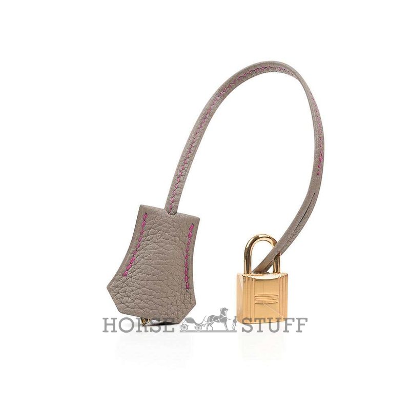 Hermès Birkin 30 Special Order HSS Rose Pourpre / Gris Asphalt Togo GHW