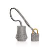 Hermès Birkin 30 Special Order HSS Beton / Gris Perle Matte Crocodile Alligator BGHW