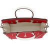 Hermès Birkin 30 Special Order HSS Rouge Casaque / White Clemence PHW