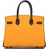 Hermès Birkin 30 Special Order HSS Jaune d'Or / Black Epsom BGHW