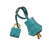 Hermès Birkin 30 Special Order HSS Mimosa / Blue Paon Crocodile Porosus BGHW