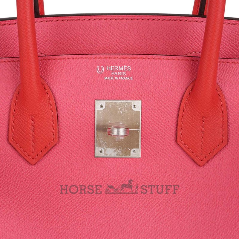 Hermès Birkin 30 Special Order HSS Rose Azalee / Rose Jaipur Epsom BPHW