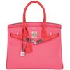 Hermès Birkin 30 Special Order HSS Rose Azalee / Rose Jaipur Epsom BPHW