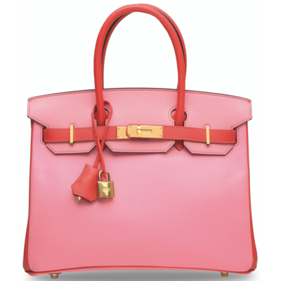 Hermès Birkin 30 Special Order HSS Rose Confetti / Rose Jaipur Epsom GHW