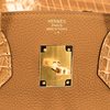 Hermès Birkin 30 Touch Caramel Togo / Tabac Camel Shiny Crocodile Niloticus GHW