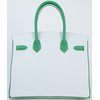 Hermès Birkin 30 Special Order HSS White / Bambou Togo GHW