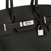 Hermès Birkin 30 Special Order HSS Verso with Contrast Stitching Black / Rouge H Epsom PHW