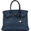 Hermès Birkin 30 Deep Blue Swift PHW