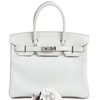 Hermès Birkin 30 Gris Perle Swift PHW