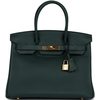 Hermès Birkin 30 Vert Tropical Swift GHW