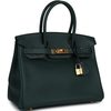 Hermès Birkin 30 Vert Tropical Swift GHW