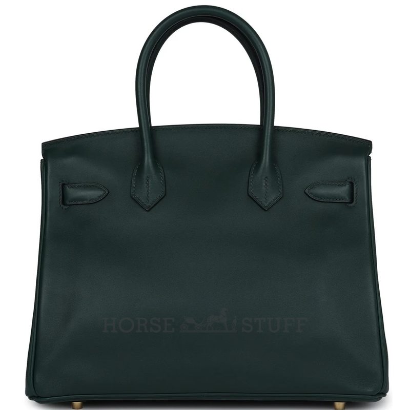 Hermès Birkin 30 Vert Tropical Swift GHW