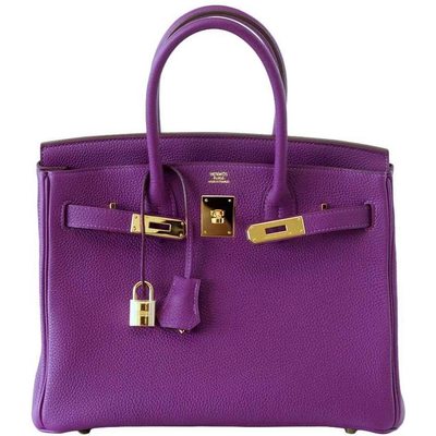 Hermès Birkin 30 Anemone Togo GHW
