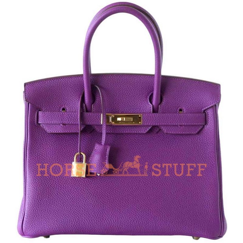 Hermès Birkin 30 Anemone Togo GHW