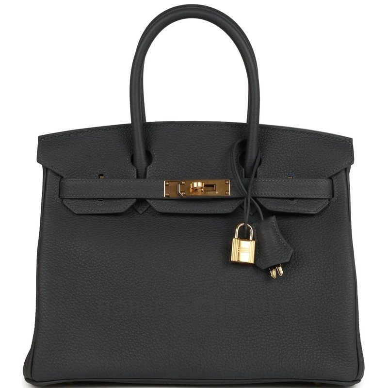 Hermès Birkin 30 Ardoise Togo GHW