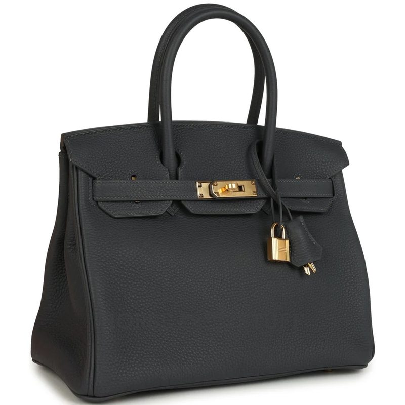 Hermès Birkin 30 Ardoise Togo GHW