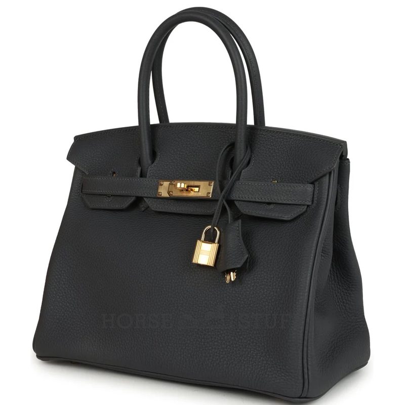 Hermès Birkin 30 Ardoise Togo GHW