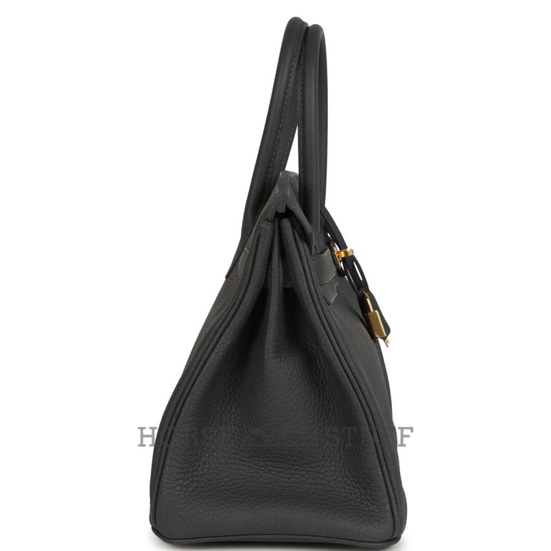 Hermès Birkin 30 Ardoise Togo GHW