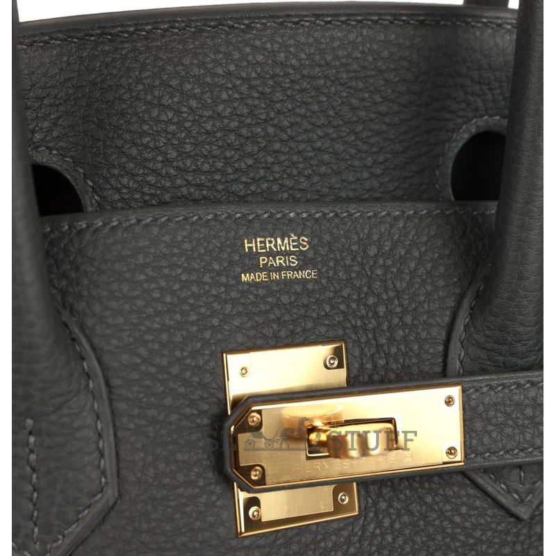 Hermès Birkin 30 Ardoise Togo GHW