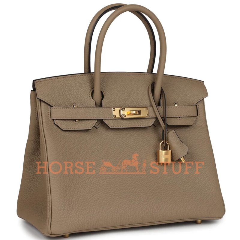 Hermès Birkin 30 Beige Marfa Togo GHW