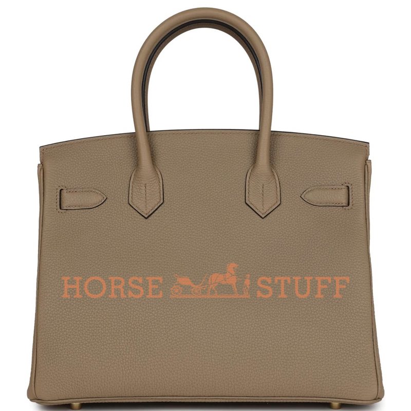 Hermès Birkin 30 Beige Marfa Togo GHW