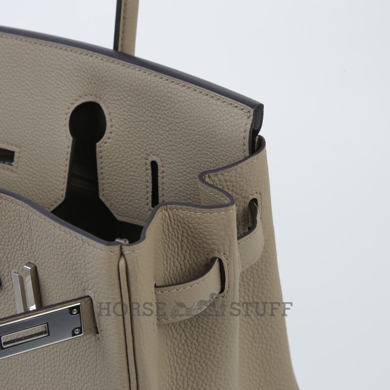 Hermès Birkin 30 Beige Marfa Togo PHW